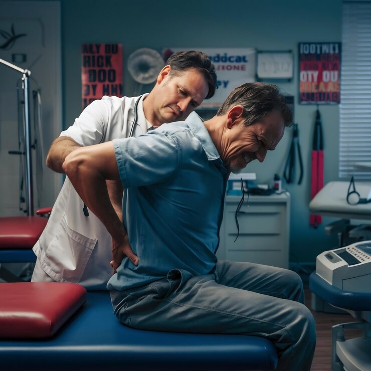 Physiotherapy session at MOVEWELL clinic